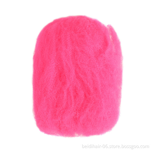 Synthetic Hair Dreadlocks Afro Kinky Bulk for Dreadlock Artificial Hair Bulk Puffs